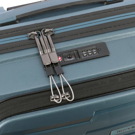 Travelite Air Base 4 Rollen Kabinentrolley 55 cm Laptopfach