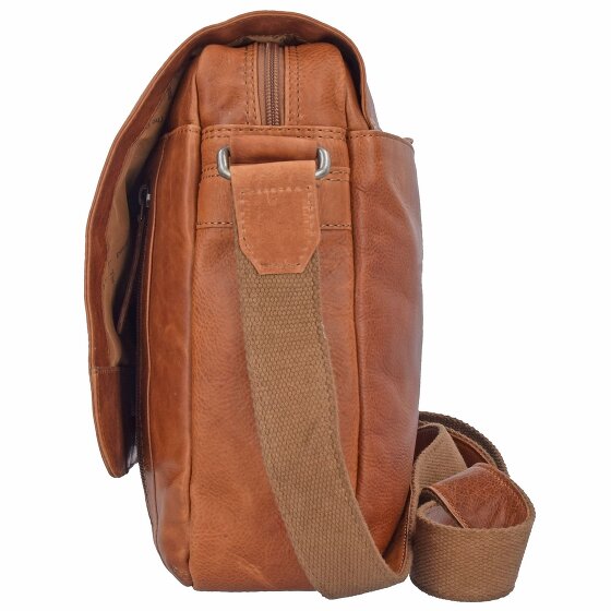 The Chesterfield Brand Wax Pull Up Umhängetasche Leder 29 cm