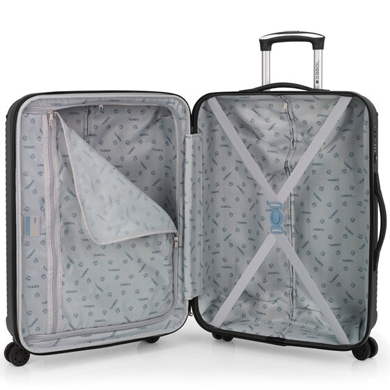 Gabol Balance XP 4 Rollen Trolley M 66 cm mit Dehnfalte