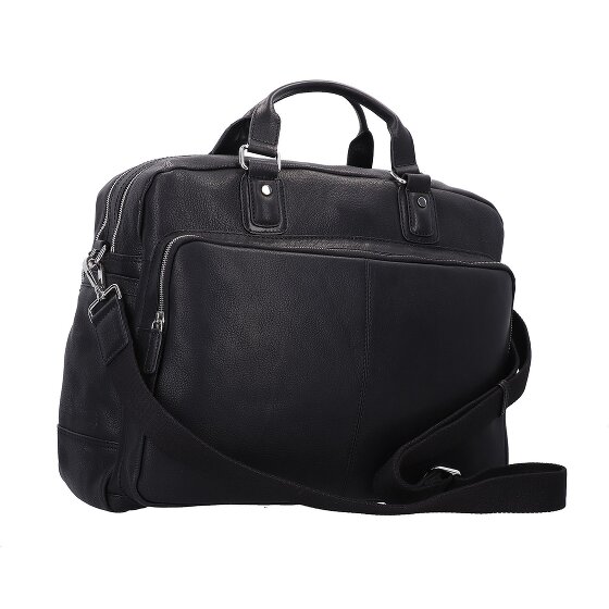 bugatti Woven Aktentasche Leder 48 cm