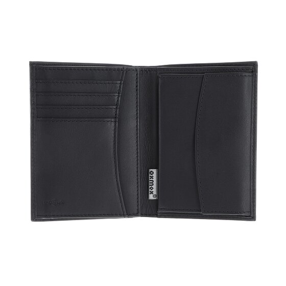 oxmox Leather Geldbörse RFID Schutz Leder 13 cm