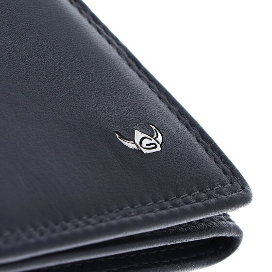 Golden Head Polo Geldbörse RFID Schutz Leder 10 cm