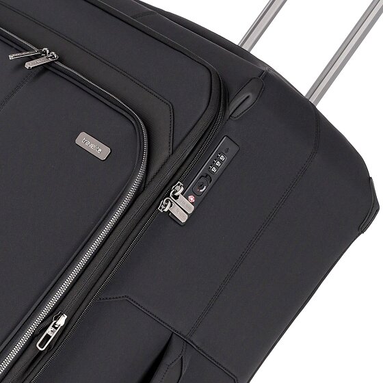 Travelite Priima 4 Rollen Trolley 79 cm mit Dehnfalte