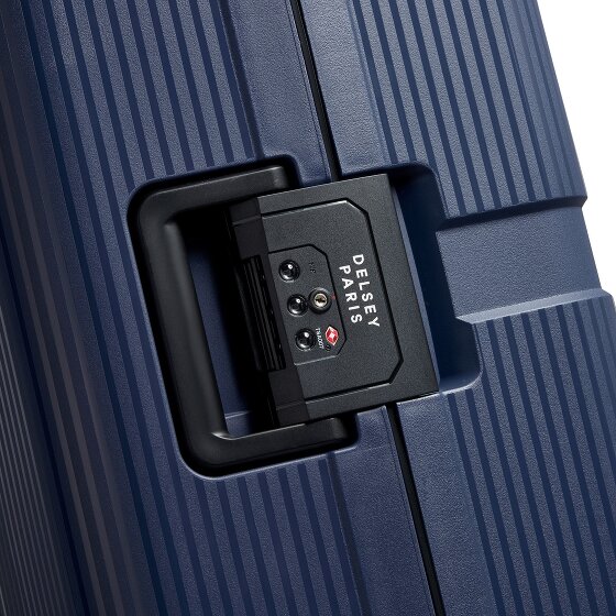 Delsey Paris x United Colors of Benetton Color Block Hardside 4-Rollen Trolley 76 cm