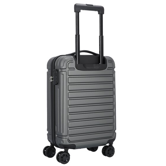Nowi Vancouver 4-Rollen Kabinentrolley 55 cm mit Doppelrollen