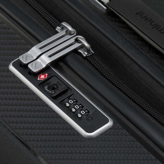 Eminent Aegis 4 Rollen Kabinentrolley S 55 cm mit Dehnfalte