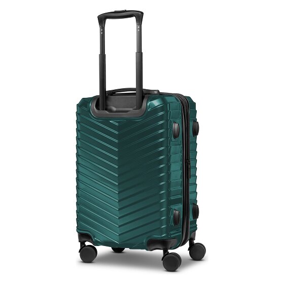 Redolz Essentials 18 4 Rollen Kabinentrolley 55 cm mit Dehnfalte