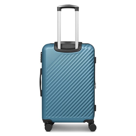 Check.In Paradise 2.0 4 Rollen Kofferset 3-teilig mit Dehnfalte