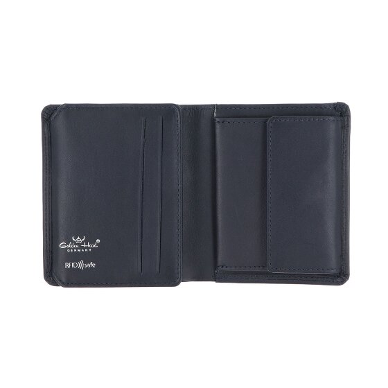 Golden Head Polo Geldbörse RFID Schutz Leder 8.5 cm