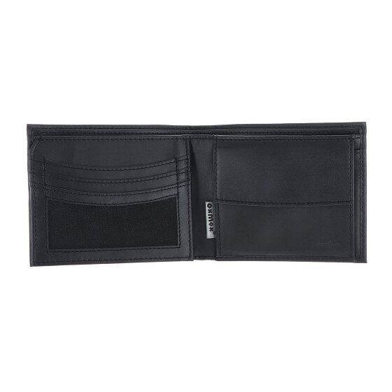 oxmox Leather Geldbörse RFID Schutz Leder 12 cm