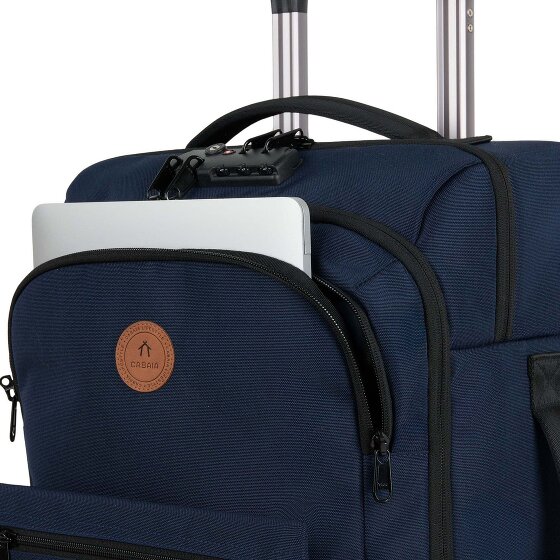 Cabaia Soft Suitcase Small 4 Rollen Kabinentrolley S 55 cm Laptopfach