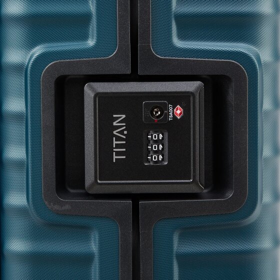 Titan Litron Frame 4 Rollen Kabinentrolley 55 cm Laptopfach