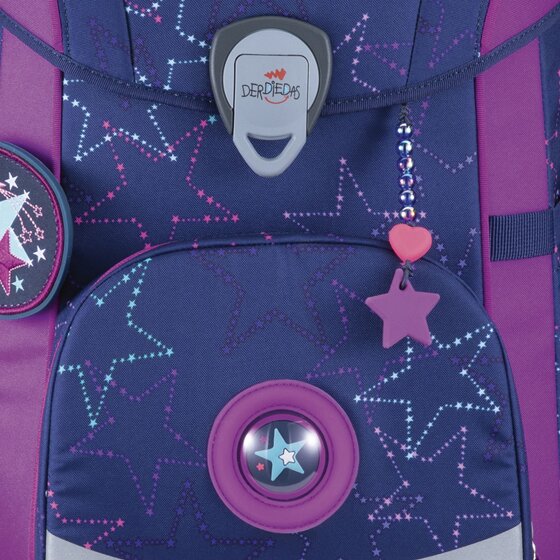 DerDieDas ErgoFlex Easy LED Schulranzen-Set 5-teilig