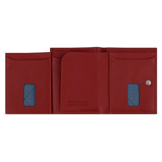 bugatti Secure Slim Geldbörse RFID Schutz Leder 8 cm