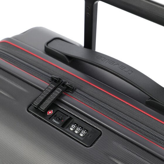 Travelite Dynamiic 4 Rollen Trolley L 76 cm mit Dehnfalte