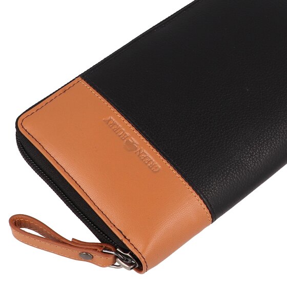 Greenburry Nappa Geldbörse RFID Schutz Leder 19.5 cm