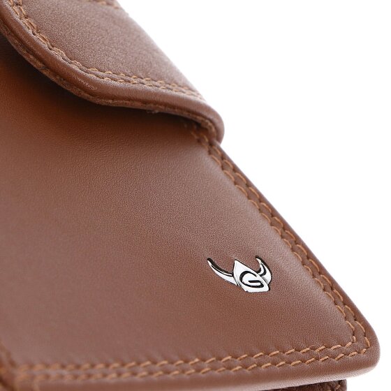 Golden Head Polo Kreditkartenetui RFID Schutz Leder 8 cm
