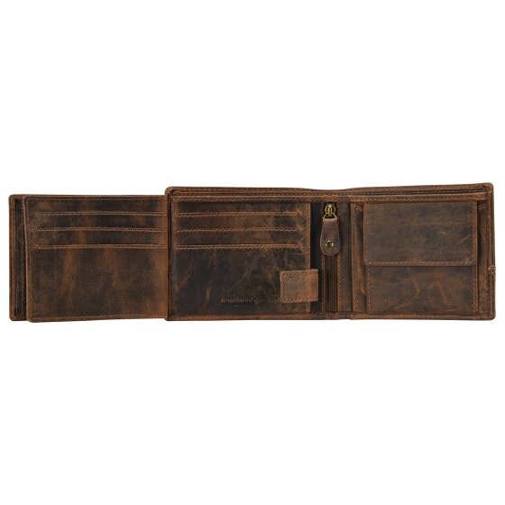 Greenland Nature Classic Geldbörse Leder 12 cm