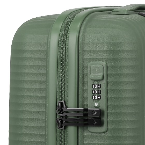Travelite Air Stripe 4 Rollen Kabinentrolley 55 cm