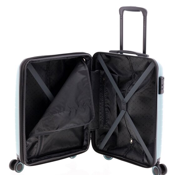 Gladiator 3400 4 Rollen Kabinentrolley 55 cm mit Dehnfalte