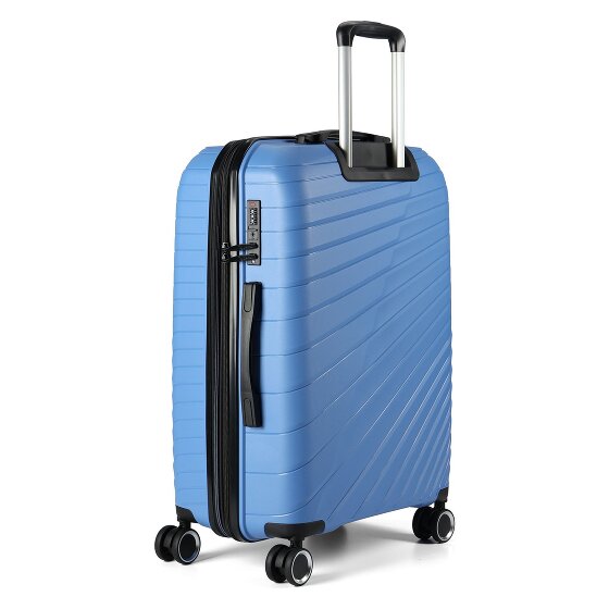 Benzi 5808 4 Rollen Trolley 65 cm mit Dehnfalte