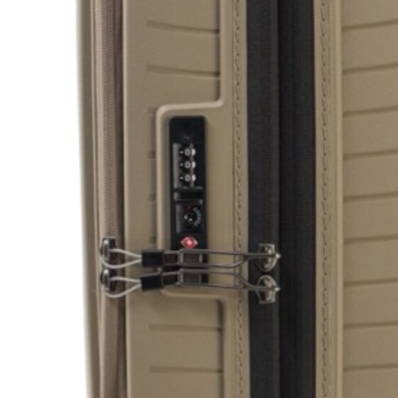 Stratic Novium 4 Rollen Kabinentrolley S 55 cm Laptopfach mit Dehnfalte
