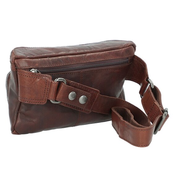 Spikes & Sparrow Bronco Gürteltasche Leder 23 cm