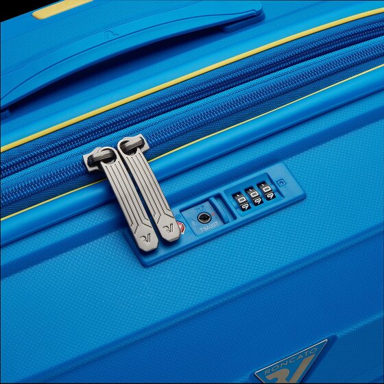 Roncato B-Flying Move 4 Rollen Kabinentrolley 55 cm mit Dehnfalte