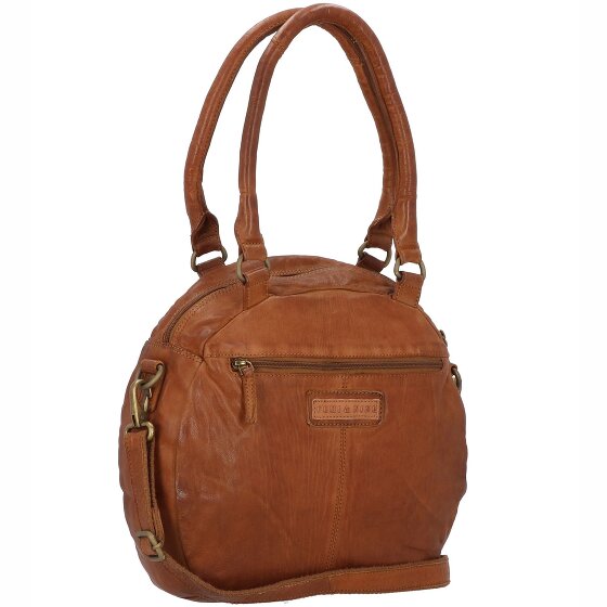 Greenland Nature Femi & Nine Schultertasche Leder 34 cm