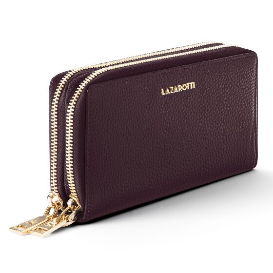 Lazarotti Bologna Leather Geldbörse RFID Schutz Leder 20 cm