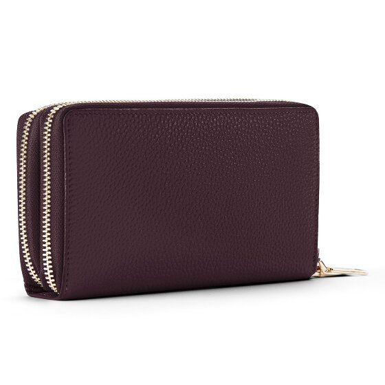 Lazarotti Bologna Leather XL Double Zip-Around Geldbörse RFID Leder 20 cm