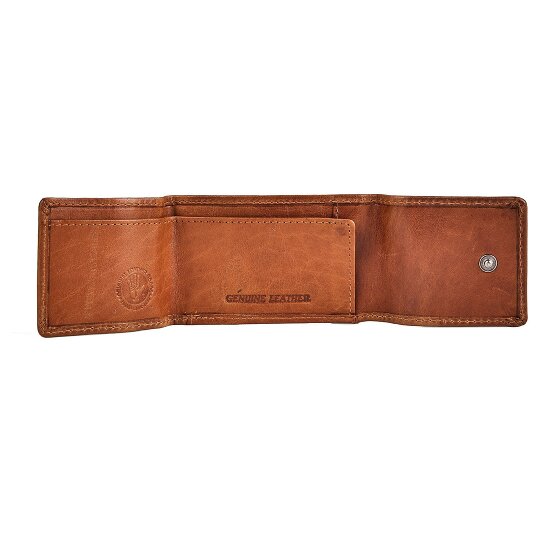 Greenburry Newport Geldbörse RFID Schutz Leder 8.5 cm