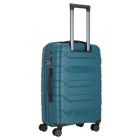 Polestream Strz by Asteroid 4 Rollen Trolley M 64 cm mit Dehnfalte