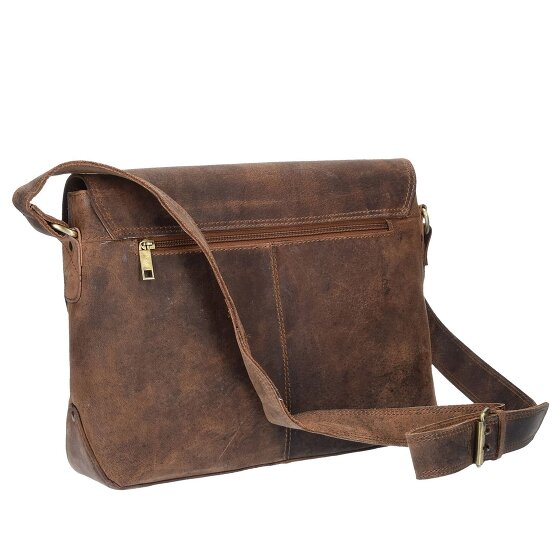 Harold's Antik Messenger 32 cm Leder Laptopfach