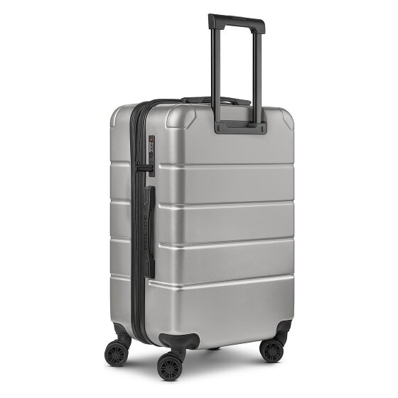 Police Dublin 4 Rollen Trolley M 64 cm mit Dehnfalte
