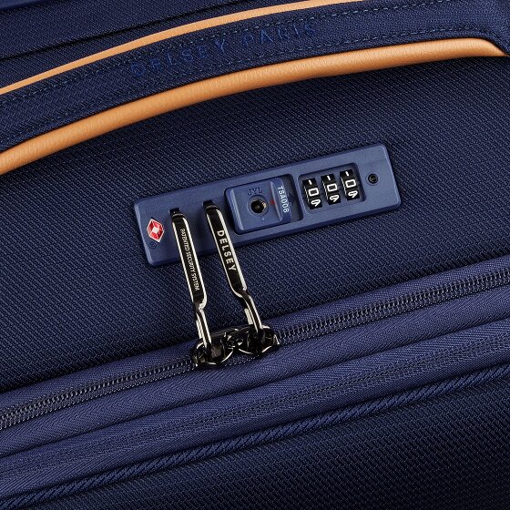 Delsey Paris Montmartre 3 4 Rollen Kabinentrolley 55 cm mit Dehnfalte