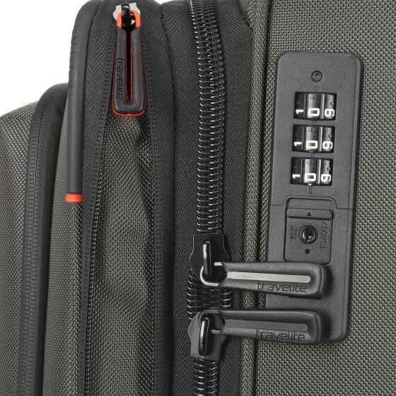 Travelite Crosslite 5.0 4 Rollen Kabinentrolley S 55 cm Laptopfach