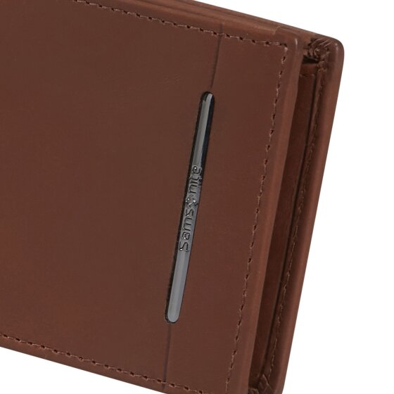 Samsonite Eluxe Veg Geldbörse RFID Schutz Leder 11 cm