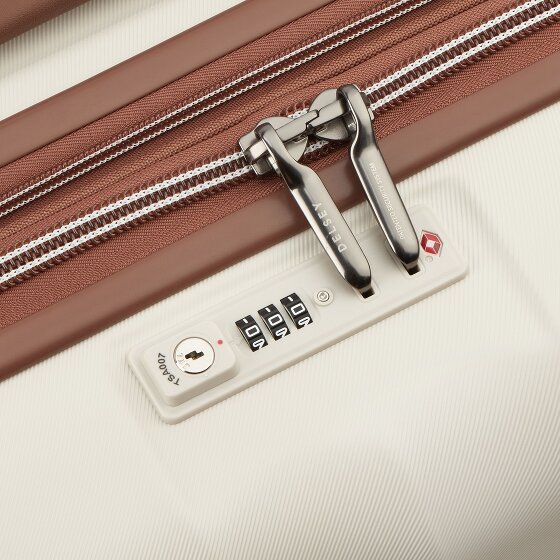 Delsey Paris Carrousel 2 4 Rollen Trolley 68 cm mit Dehnfalte