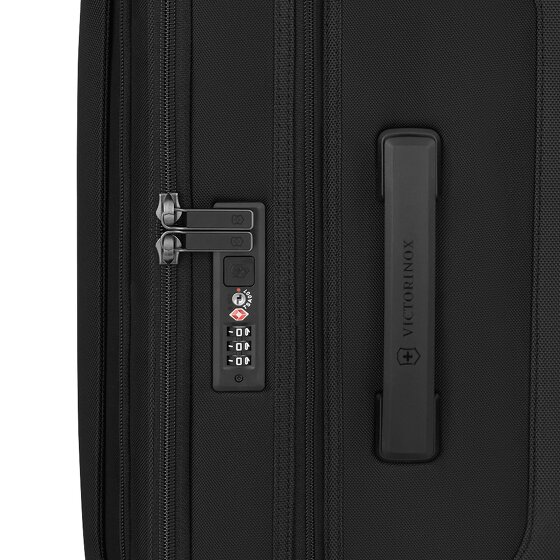 Victorinox Werks Traveler 7.0 2 Rollen Kabinentrolley 55 cm Laptopfach mit Dehnfalte