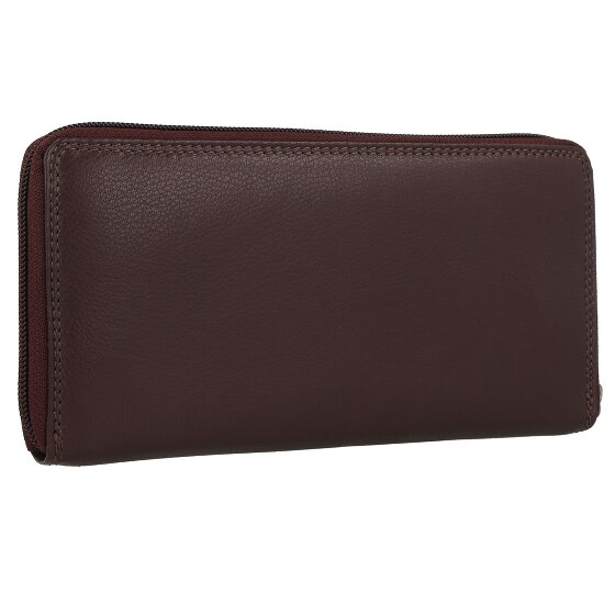 mano Donna Giulia Geldbörse Leder 20 cm