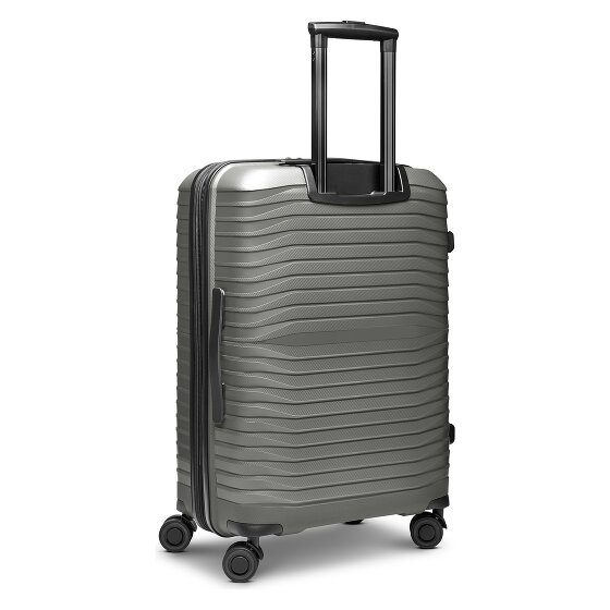 Stratic Shine 4 Rollen Trolley 66 cm mit Dehnfalte