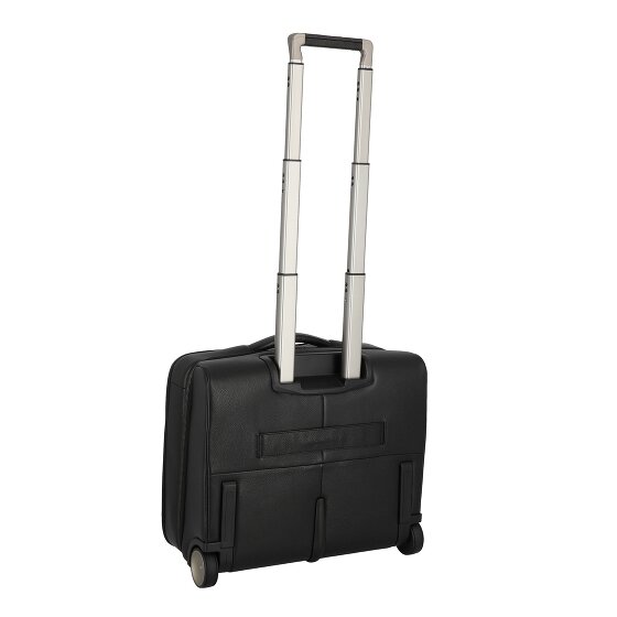 Piquadro Modus Special 2 Rollen Businesstrolley Leder 44 cm Laptopfach