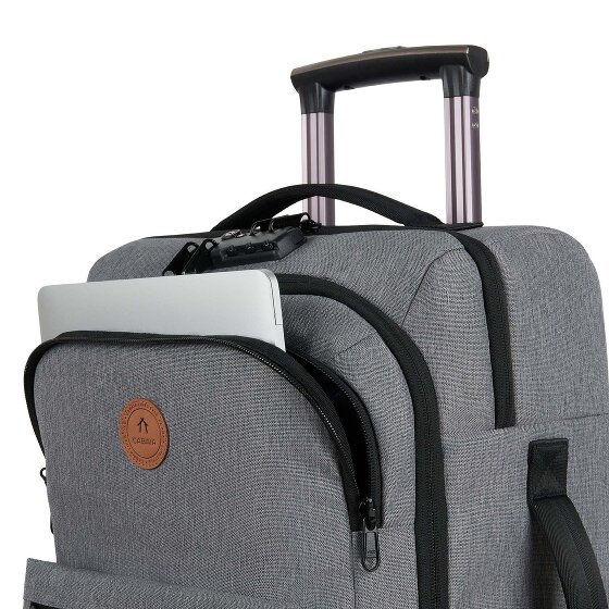 Cabaia Soft Suitcase Small 4 Rollen Kabinentrolley S 55 cm Laptopfach