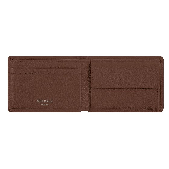 Redolz Leather Essentials QF kleine Geldbörse RFID Leder 10,5 cm