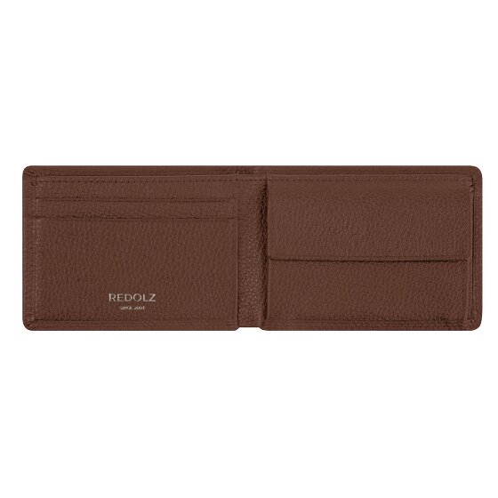 Redolz Leather Essentials QF kleine Geldbörse RFID Leder 10,5 cm