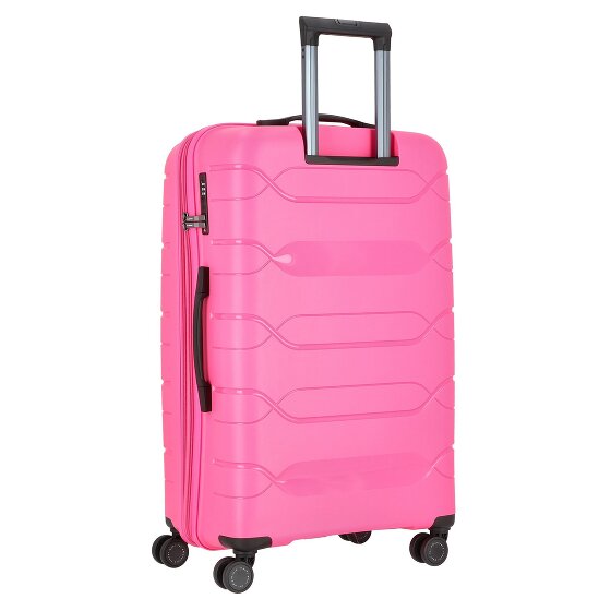 Polestream Strz by Asteroid 4 Rollen Trolley L 74 cm mit Dehnfalte