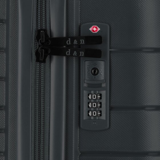 d&n Travel Line 4600 4 Rollen Kofferset 3-teilig
