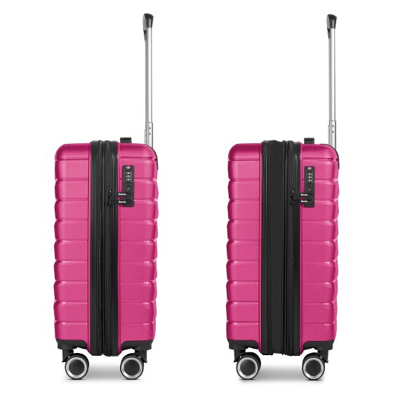 Bench Paris 4 Rollen Kabinentrolley S 55 cm mit Dehnfalte