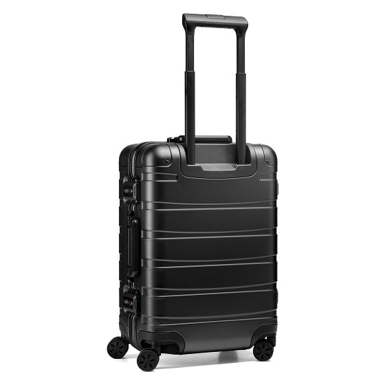 Redolz Pro Aluminium 4-Rollen Kabinentrolley S Aluminium 55 cm
